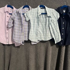 Set of 4 Janie and Jack button down shirts